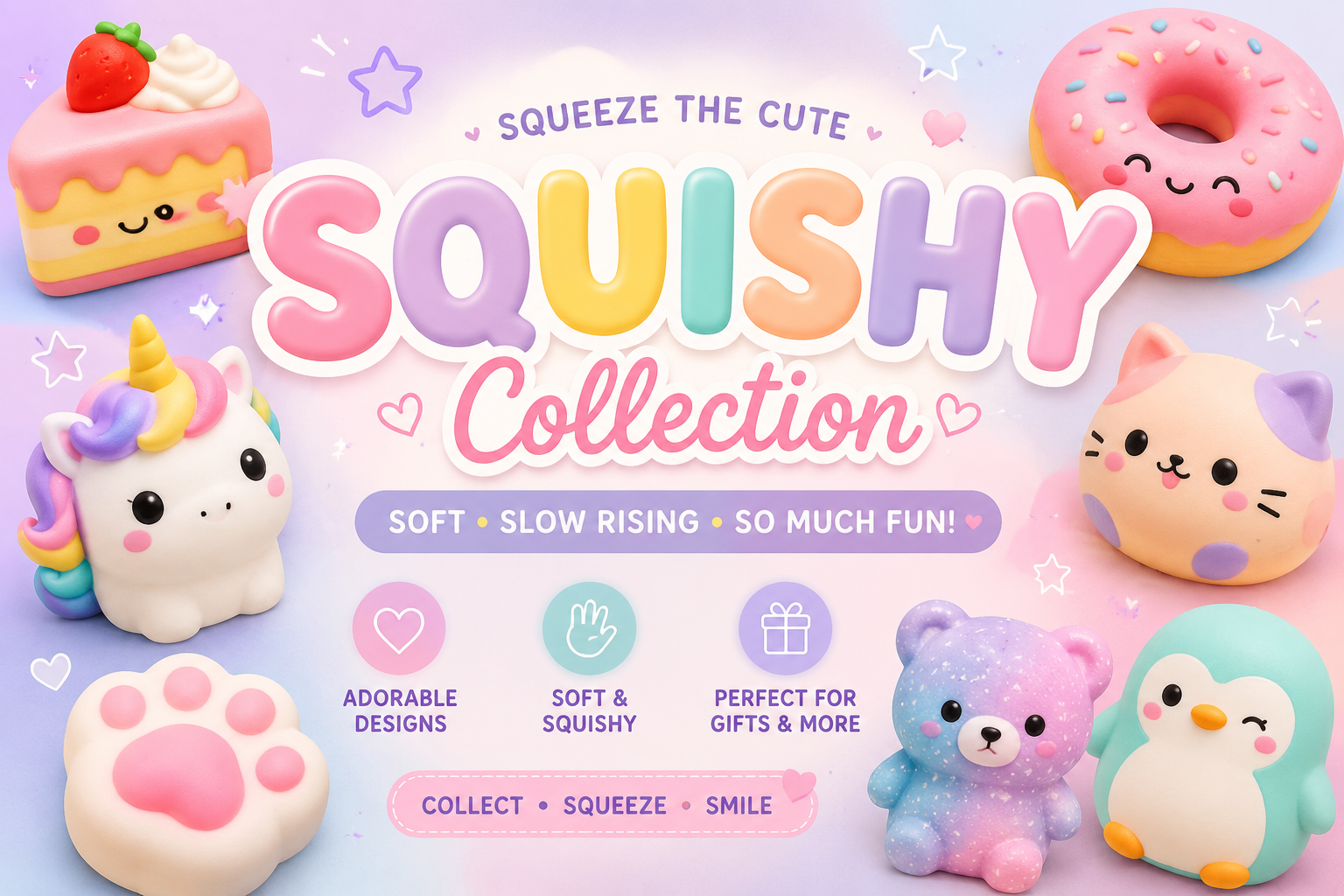 💕 Preorder Squishies