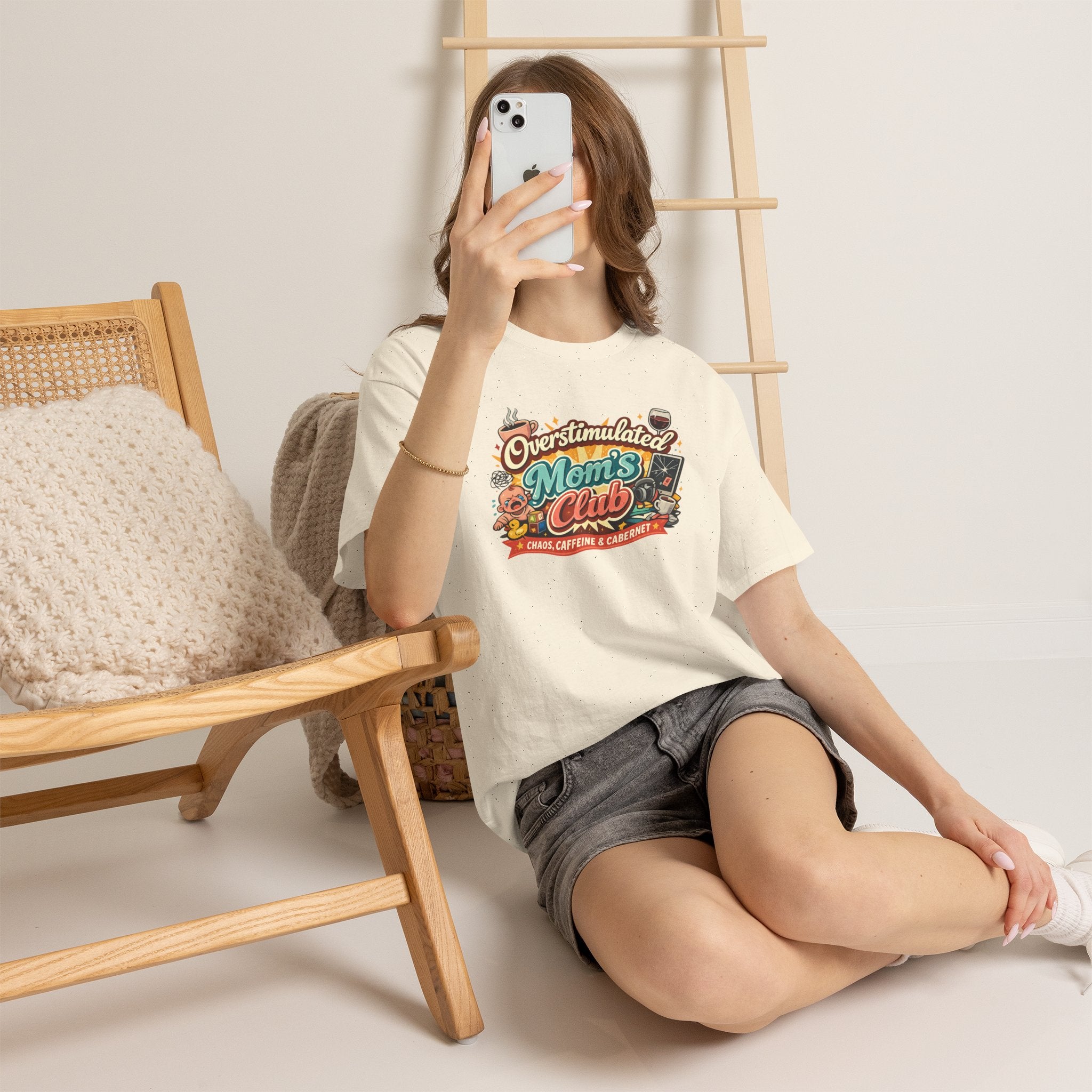 💖 Overstimulated Mom’s Club™ Graphic Tee