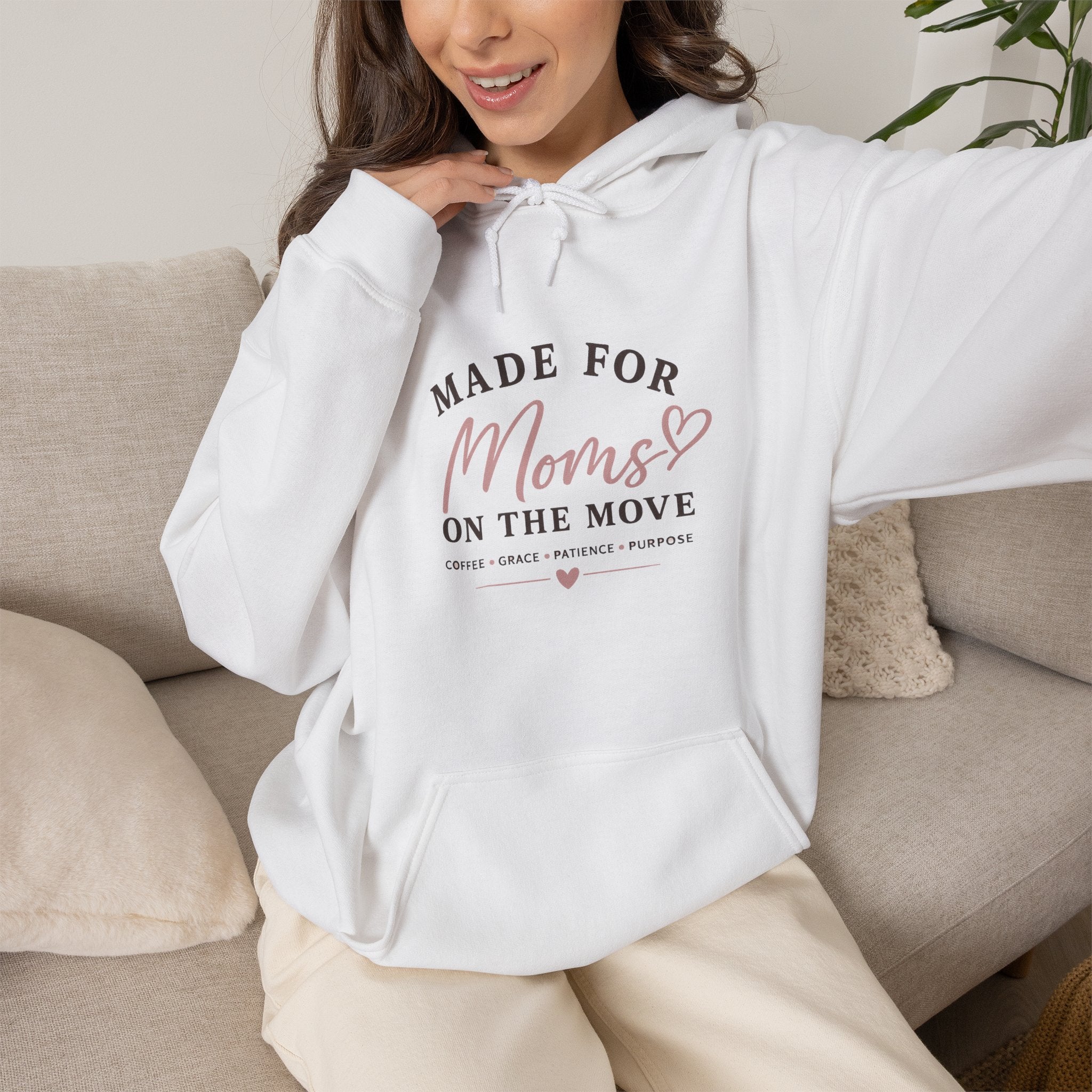Strong Moms Cozy Hoodie