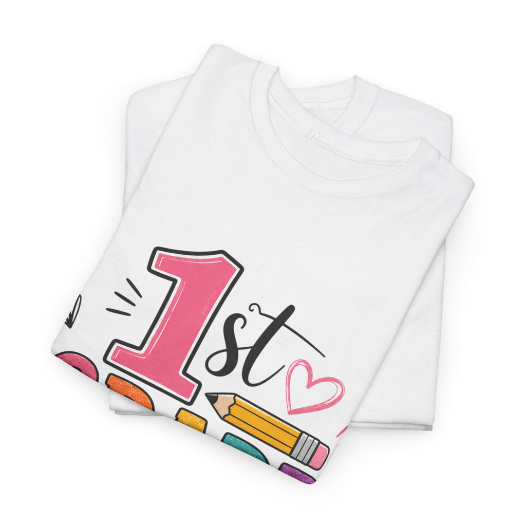 1st Grade Teacher Tee – Teach with Heart