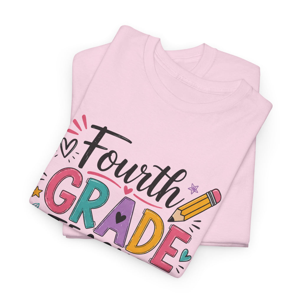 4th Grade Teacher Tee – Teach • Inspire • Empower