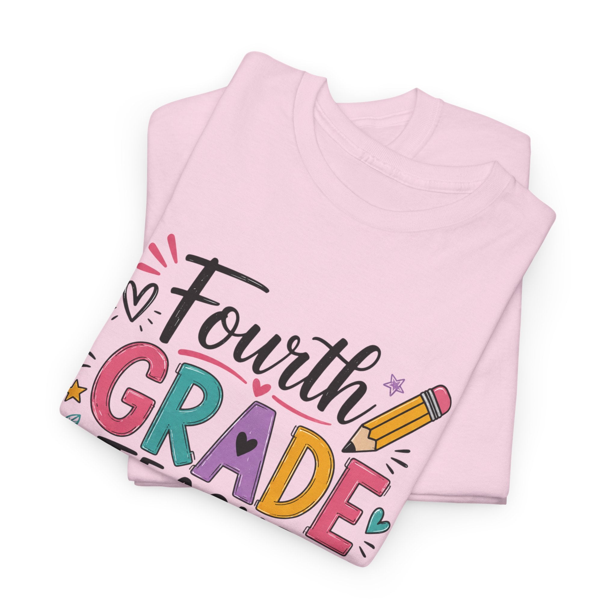 4th Grade Teacher Tee – Teach • Inspire • Empower