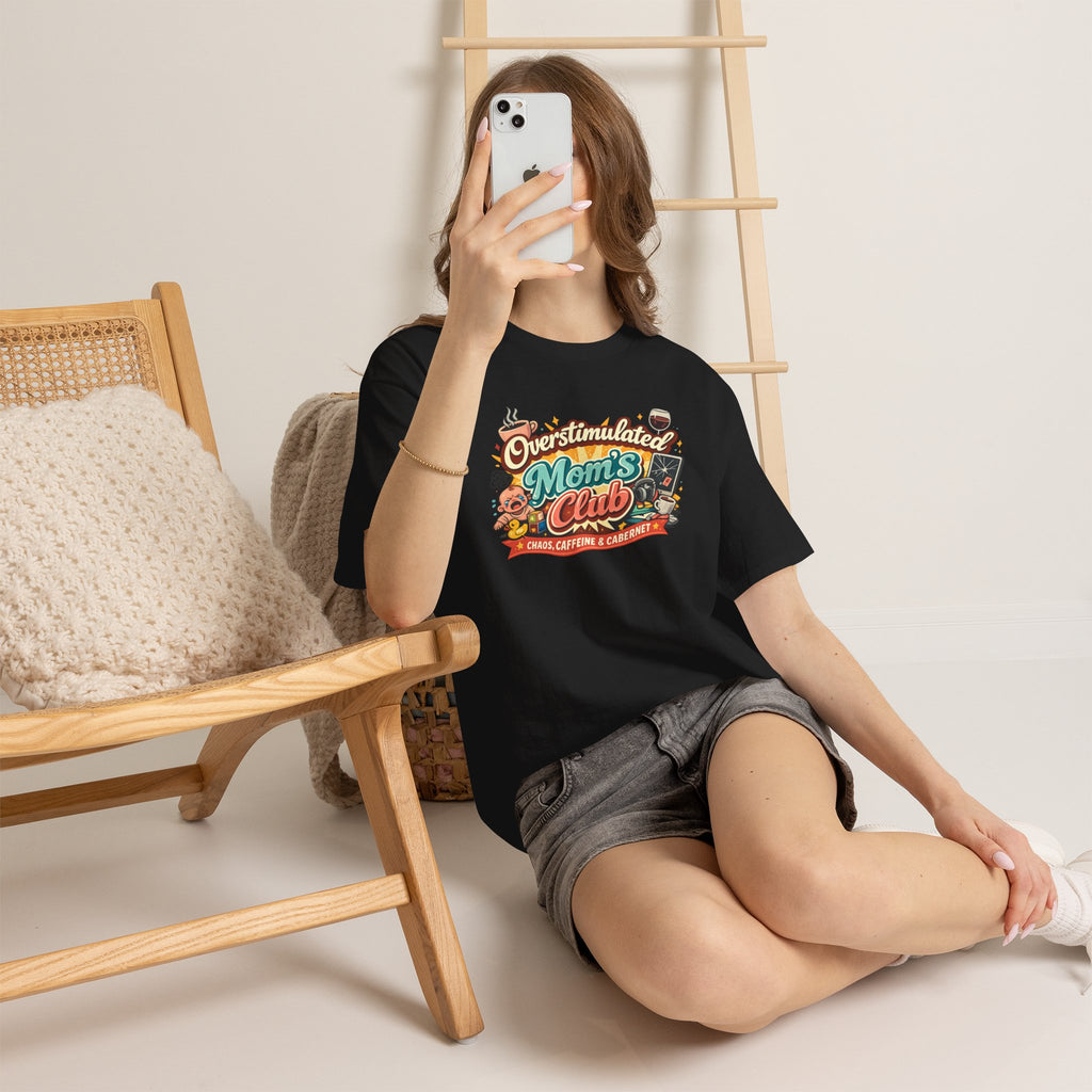 💖 Overstimulated Mom’s Club™ Graphic Tee