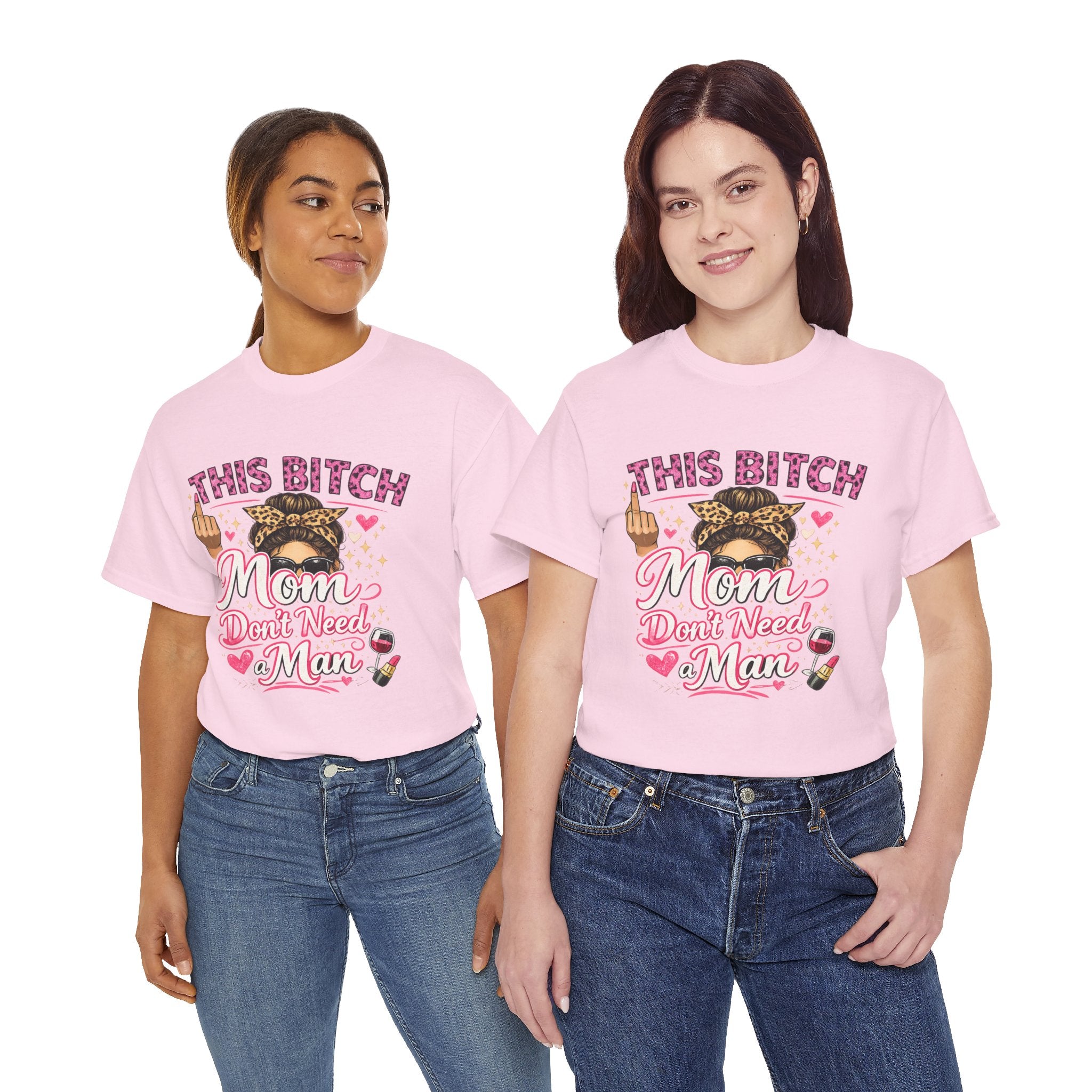 This bitch  mom don’t need a man