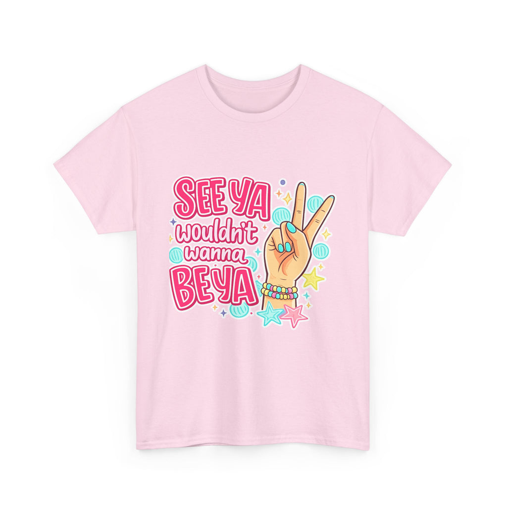See Ya, Wouldn’t Wanna Be Ya Graphic Tee | Cute Retro Peace Sign Shirt