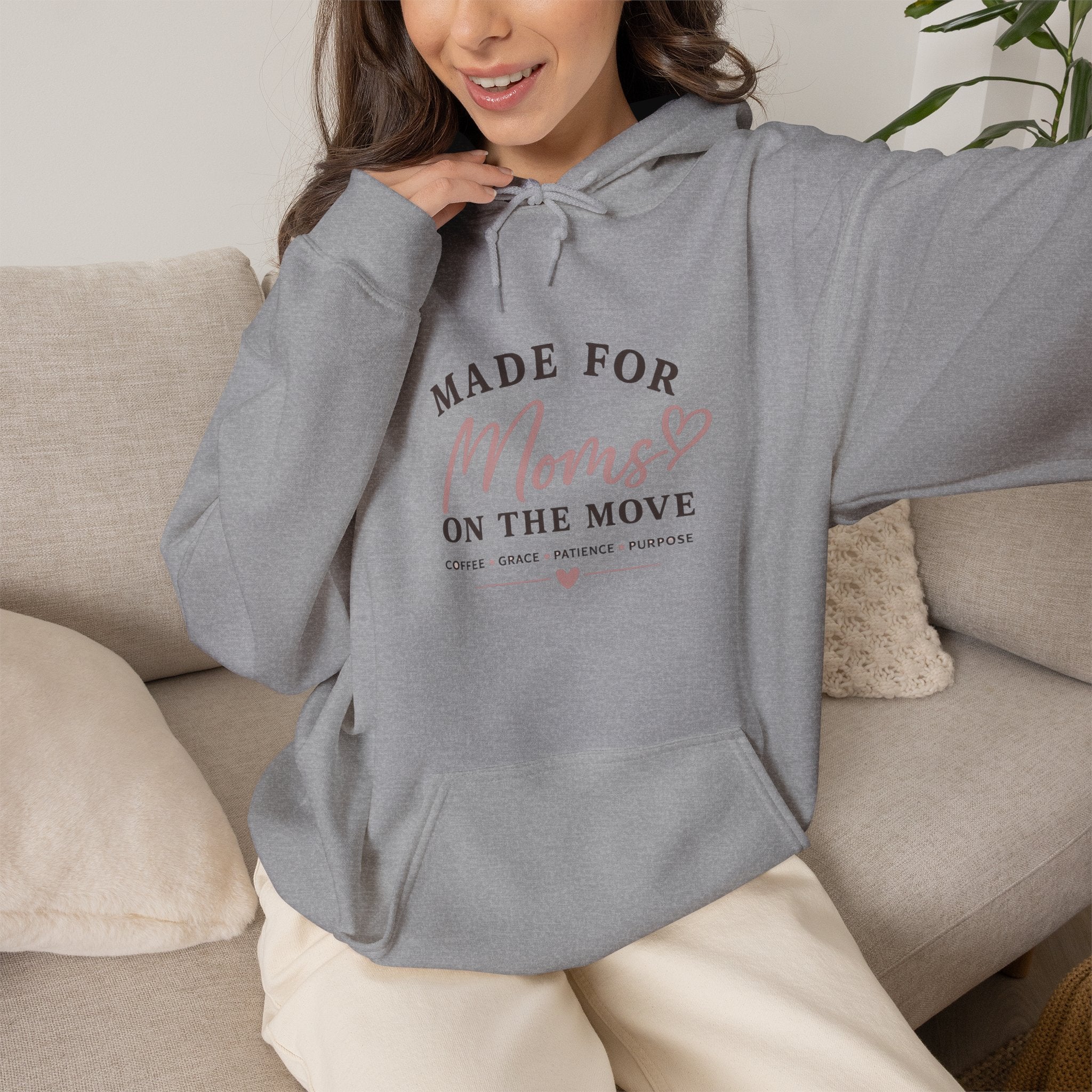 Strong Moms Cozy Hoodie