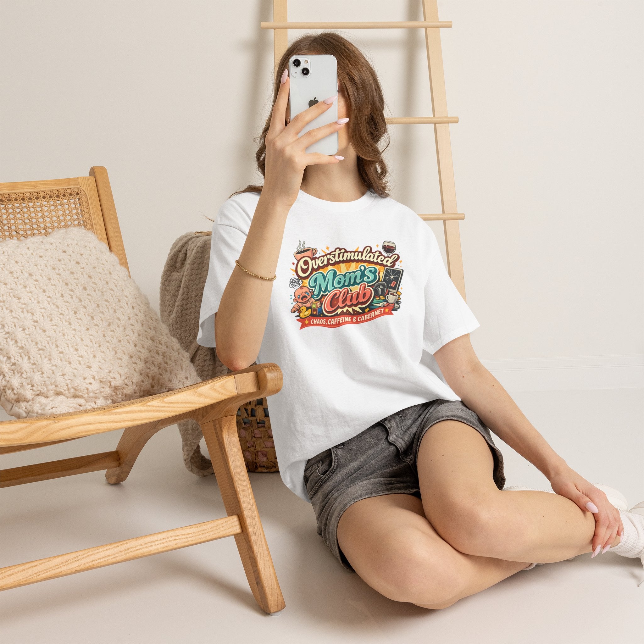 💖 Overstimulated Mom’s Club™ Graphic Tee