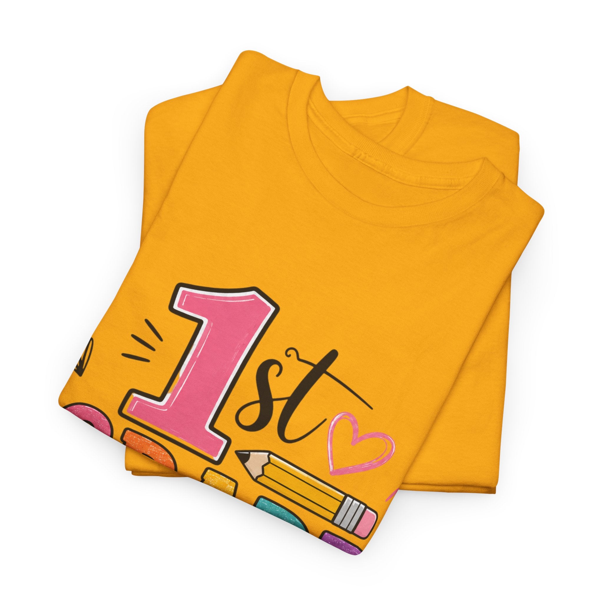 1st Grade Teacher Tee – Teach with Heart