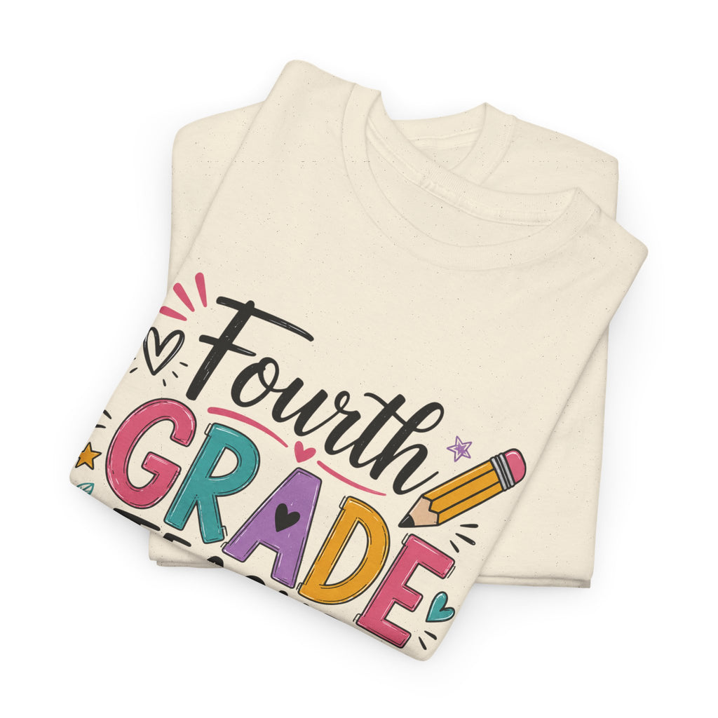 4th Grade Teacher Tee – Teach • Inspire • Empower