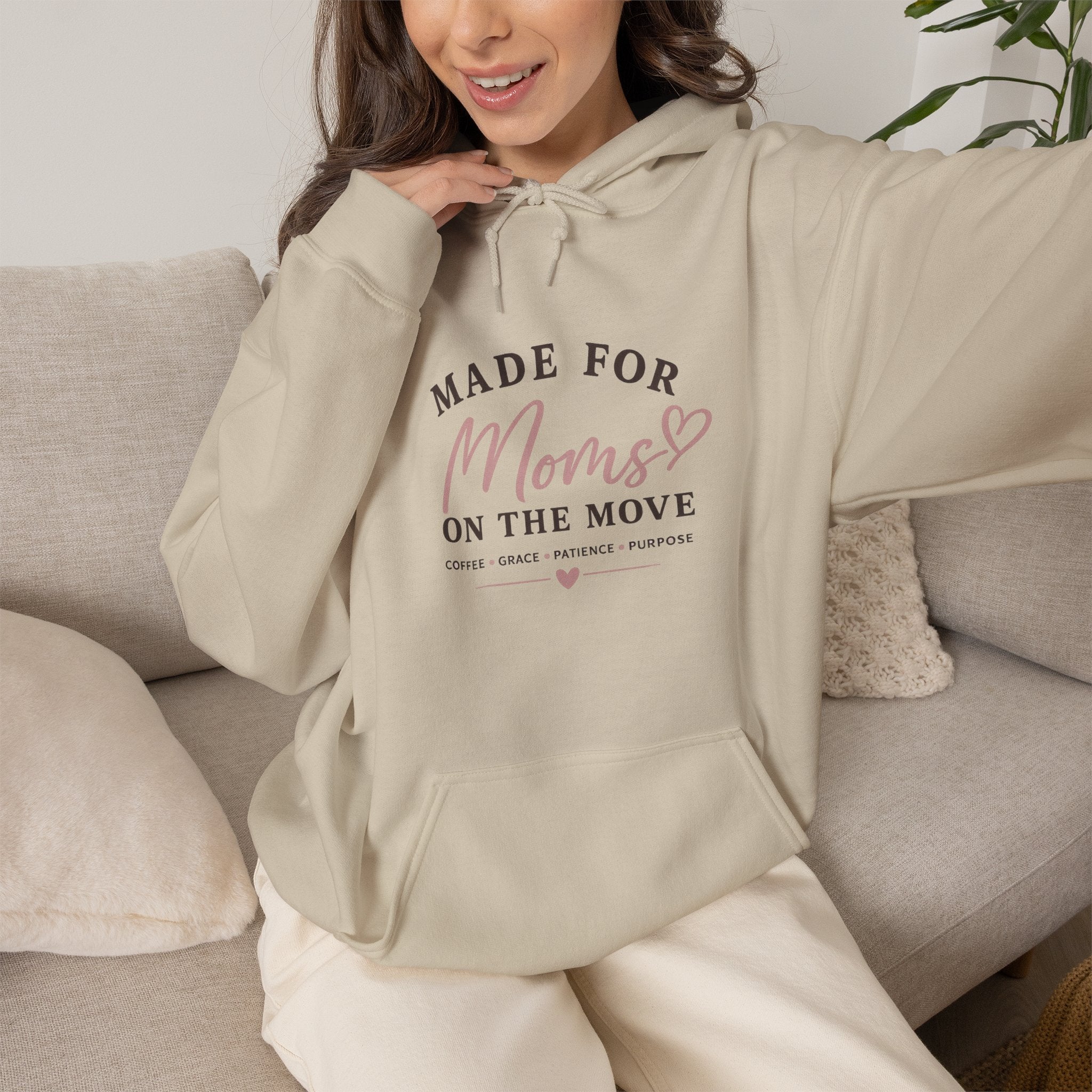 Strong Moms Cozy Hoodie