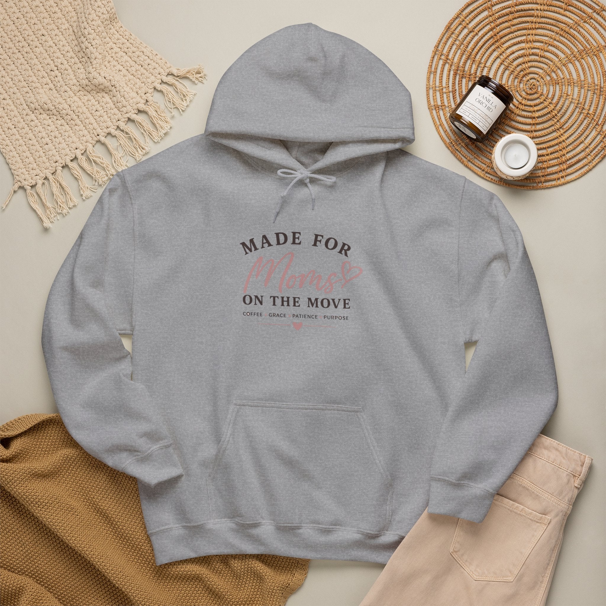 Strong Moms Cozy Hoodie