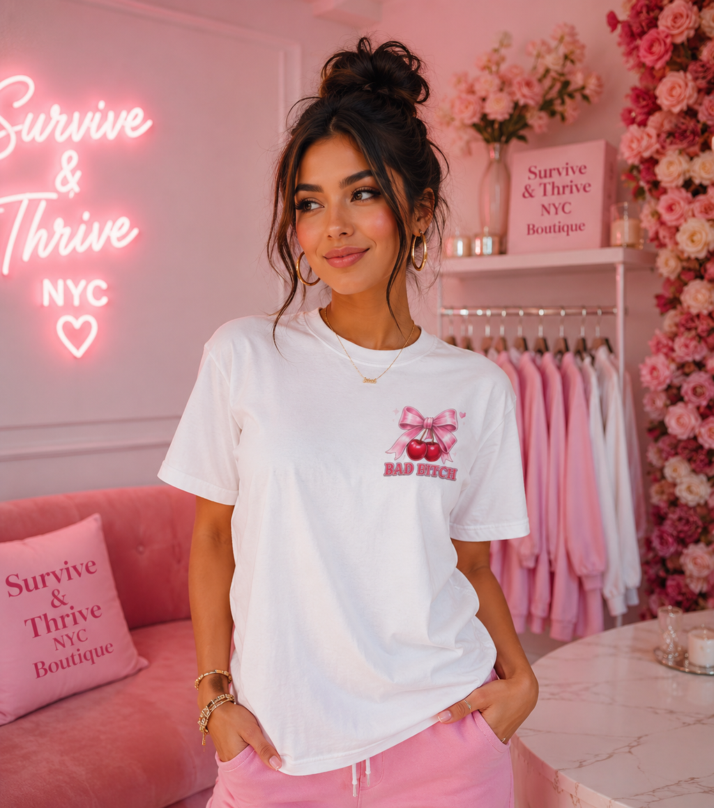🎀 Bad Bitch Bow Tee