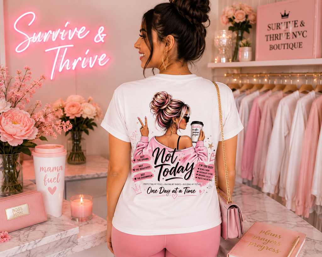 Mom mode:protecting my peace tee