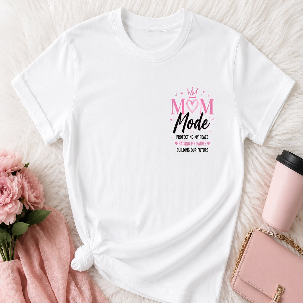 Mom mode:protecting my peace tee