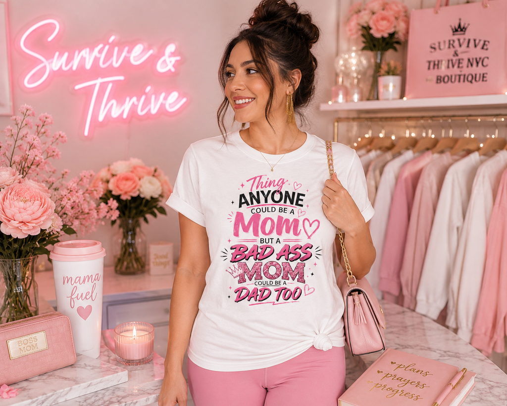 ✨ Badass Mom Energy Graphic Tee