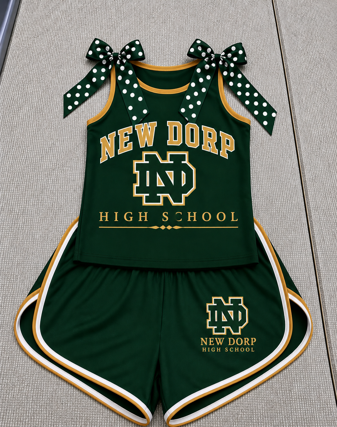 Custom School Cheer Set – Personalized Uniform (Pre-Order)