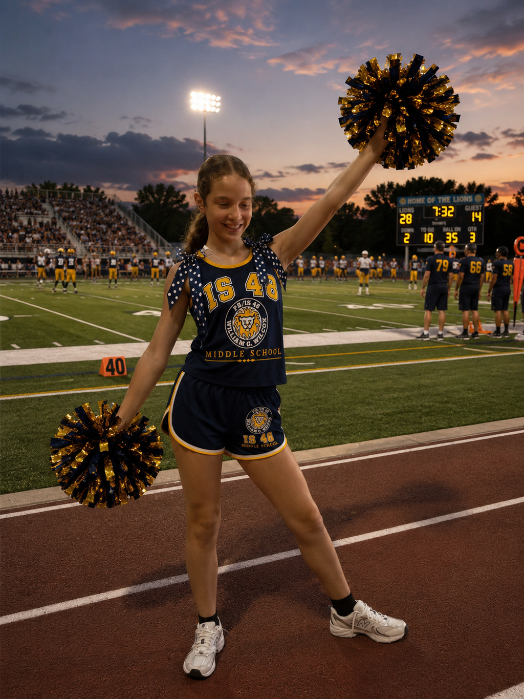 🎀 Custom School Cheer Set